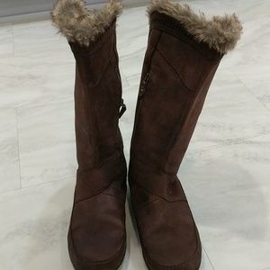 North Face Suede Boots